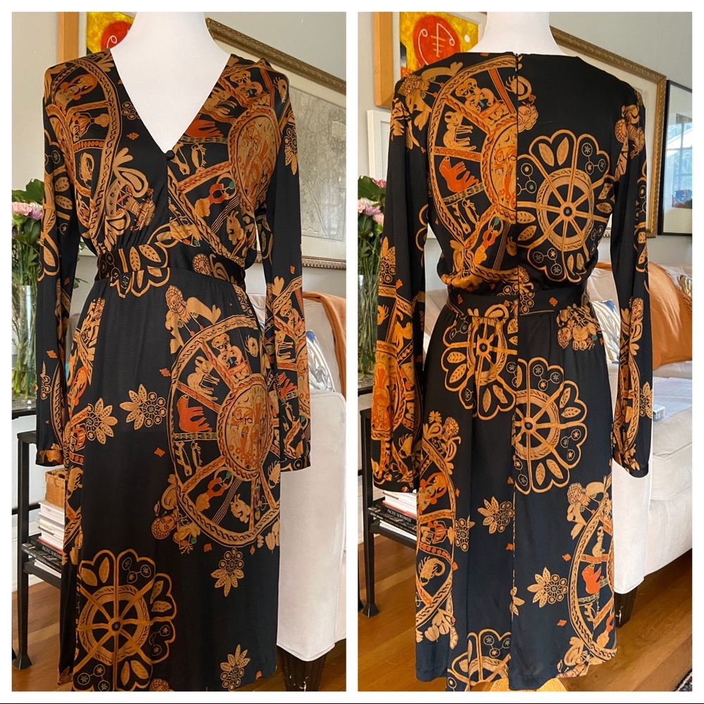 Nieves Lavi Silk Dress